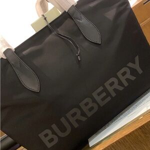 Authentic Burberry nylon tote in excellent condition!
